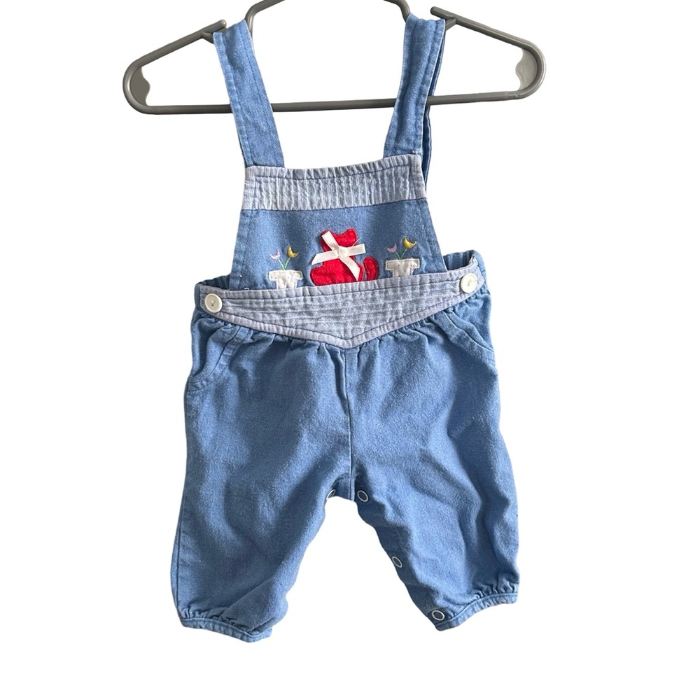 Vintage Denim Kids Overalls